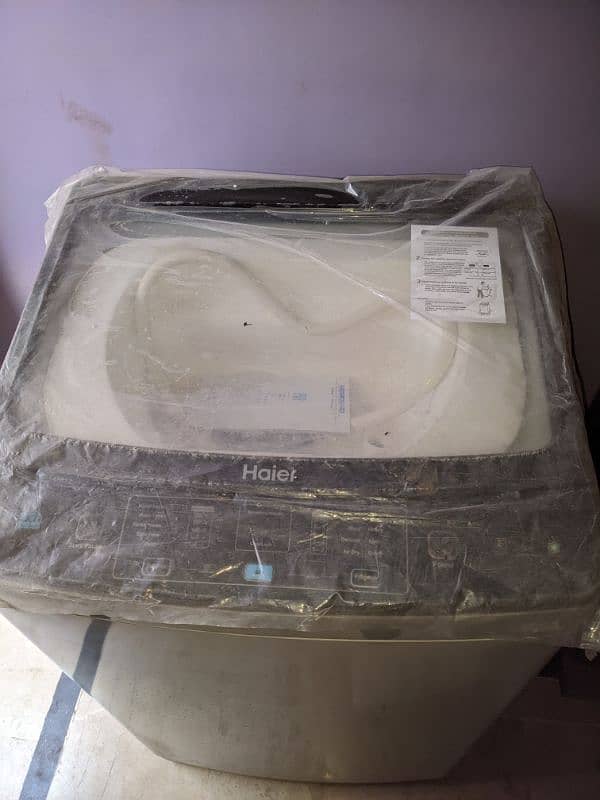 Haier washing machine 4