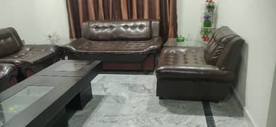 sofa set with table