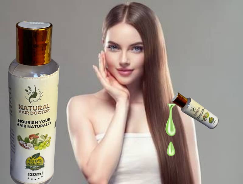 Natural Hair Doctor Oil pure herbal All type of skin 1