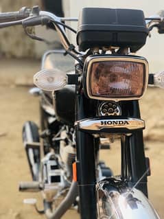 Honda Cg 125 2024 all punjab number laga hoa ha