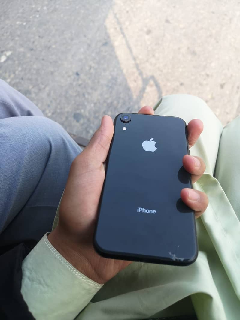 The iPhone xr 128 gb non pta factory unlocked tru tone activated 0