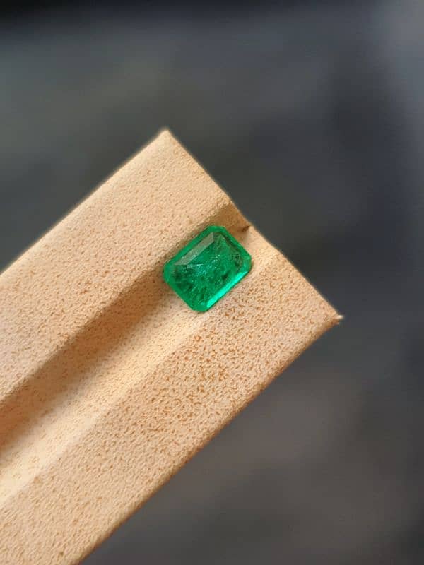 2.06 ct Natural Emerald, Emerald Cut Gem from Panjshir Afghanistan 5