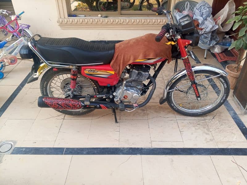 hi speed Honda 125 4