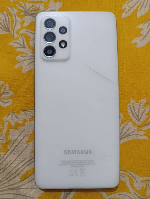 Samsung galaxy A52 white 3