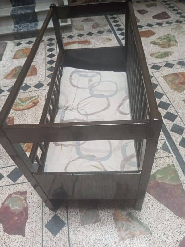 baby Cot pure wooden 2