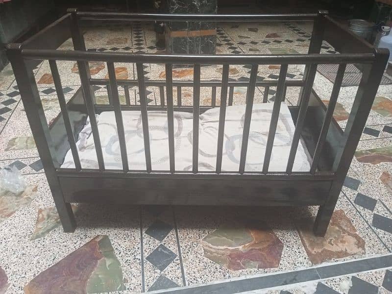 baby Cot pure wooden 7