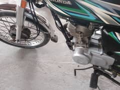 honda CG 125good cadaction karachi nomber