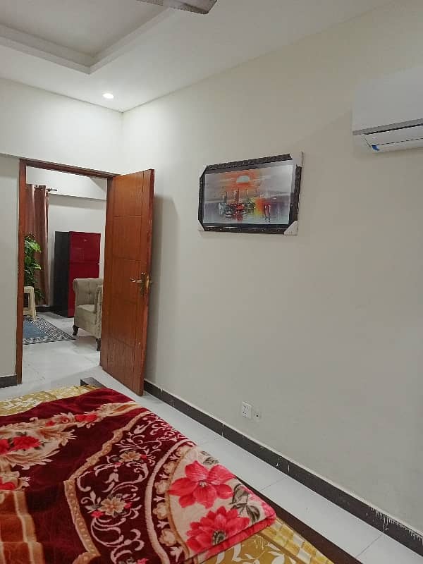 2 Bed Rooms Attach Bath Tv Lounge Kitchen Fully Furnished Appartment Available For Rent 11