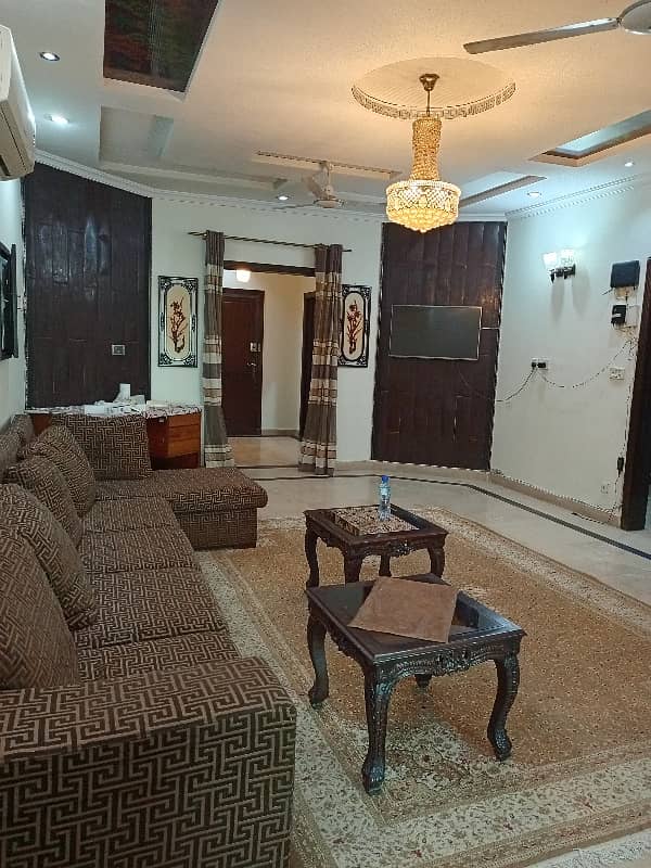 3 Bed Rooms Attach Bath Tv Lounge Kitchen Drawing Dining Fully Furnished Apartment Available For Rent In F 11 16