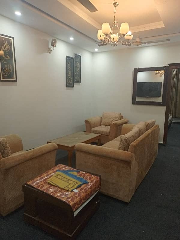 2 Bed Rooms Attach Bath Tv Lounge Kitchen Fully Furnished Apartment Available For Rent 1