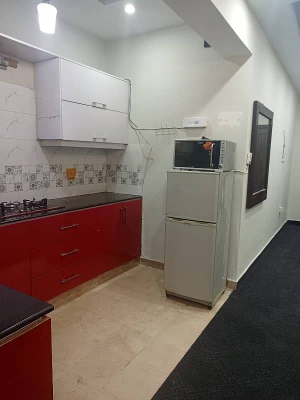 2 Bed Rooms Attach Bath Tv Lounge Kitchen Fully Furnished Apartment Available For Rent 3