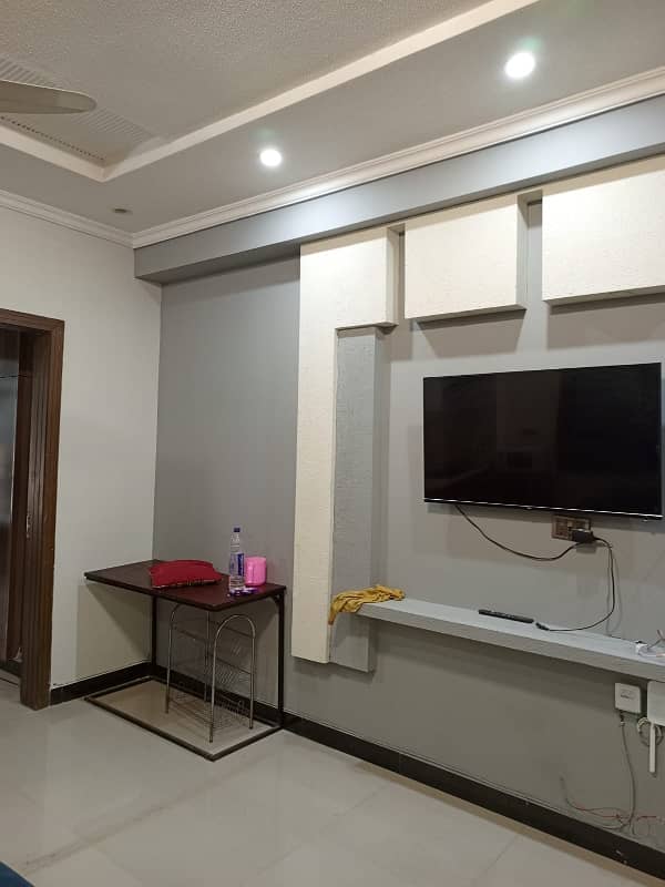 1 Bed Room Aattach Bath Tv Lounge Kitchen Fully Furnished Flat Available For Rent 7