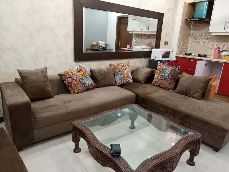 1 Bed Room Aattach Bath Tv Lounge Kitchen Fully Furnished Flat Available For Rent 8