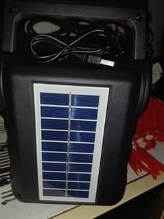 solar charge speaker high volume