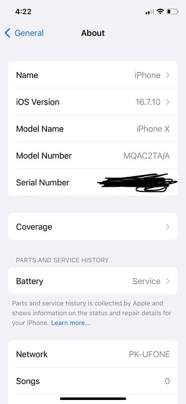 IPhone X (pta approved) (box) 8