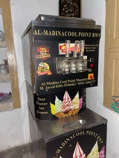 Cone ice cream machine