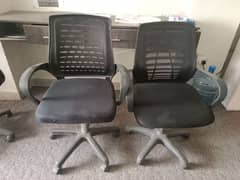 2 office chairs for sale 20,000