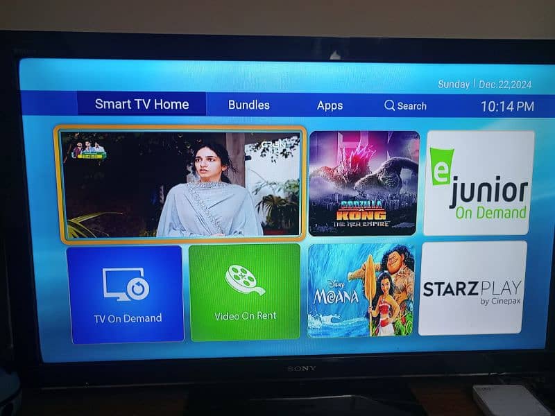 Ptcl Smart Android Box Tv 6 months Used 3