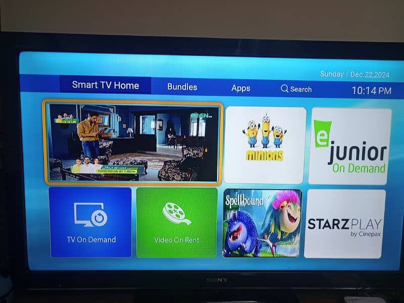 Ptcl Smart Android Box Tv 6 months Used 4