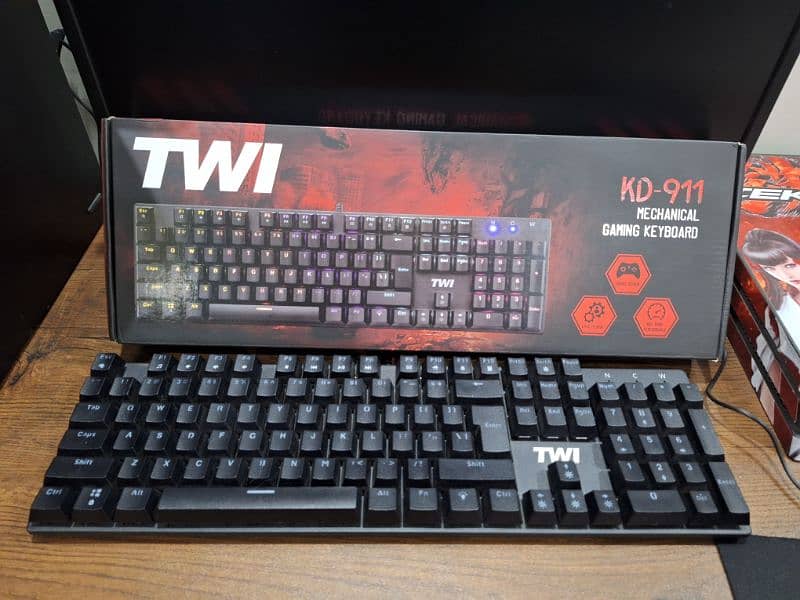 Kd-911 Mechanical Keyboard with Xtrike-Me Gaming Mouse 1