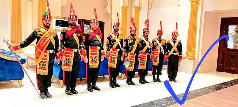 Fauji pipe band baja Lahore service 1