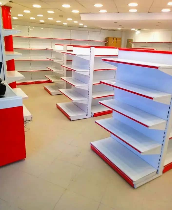 Super store rack/ warehouse rack/ wall rack/ Racks/ Pharmacy rack 3