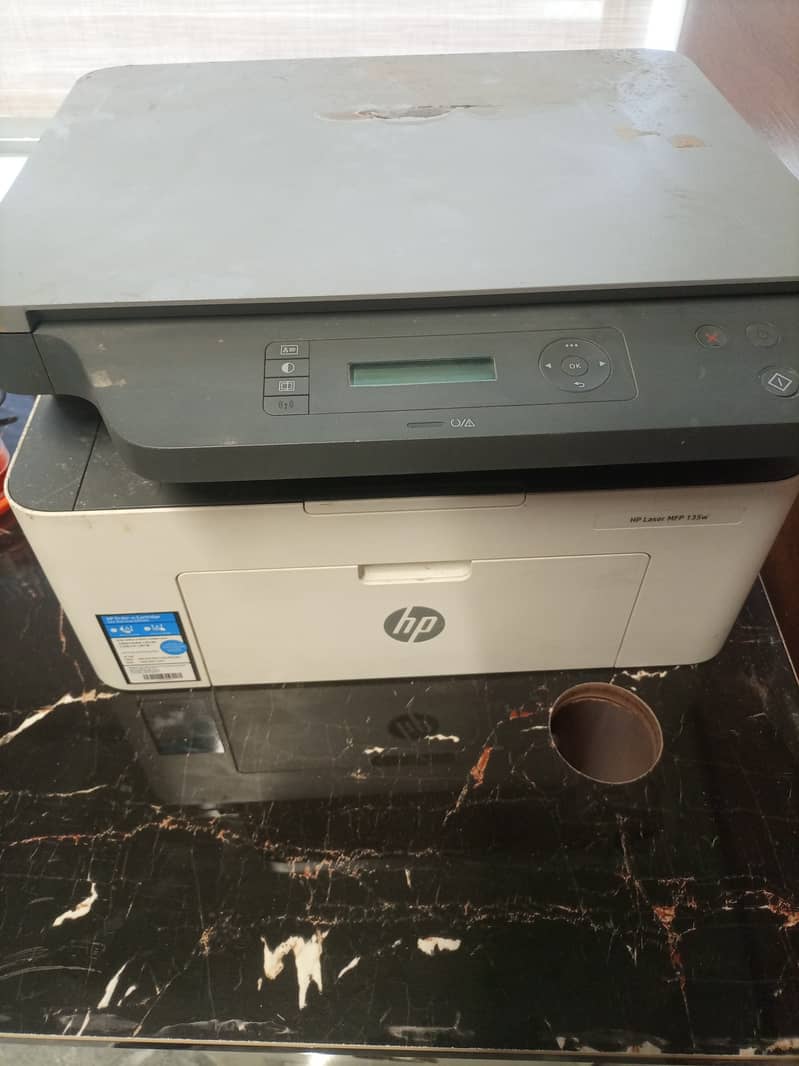 HP Laser MFP 135w Printer Wifi 1