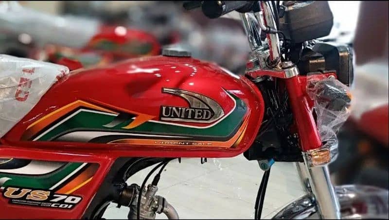 united 70cc only 2k km drive 0