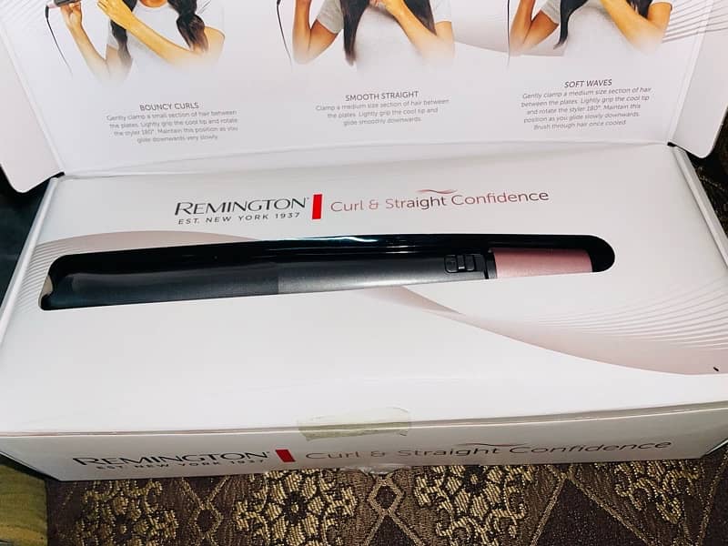 REMINGTON HAIR STRAIGHT CURL & STRAIGHT CONFIDENCE R S6606 orignal 1