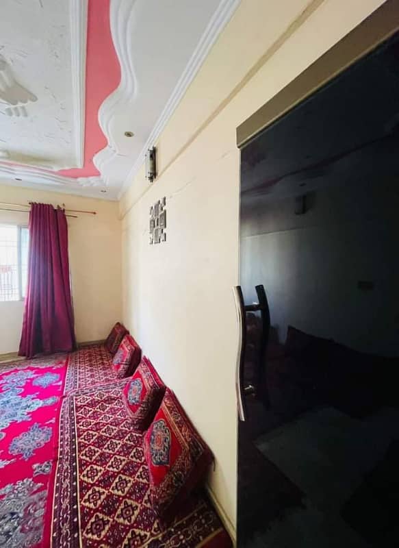 3bed dd flat for sale county garden apartment Gulzar e Hijri 3