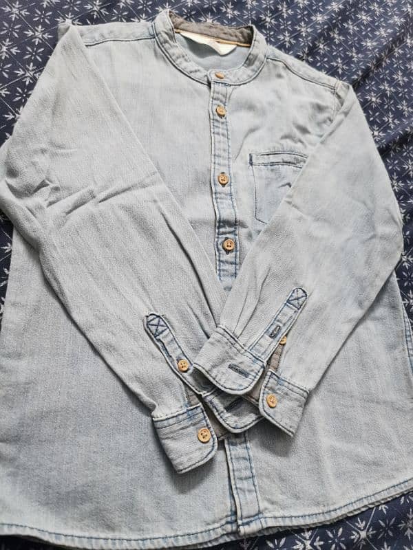 original boys H&M denim shirt 4