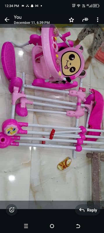 baby swing new condition available picture 1