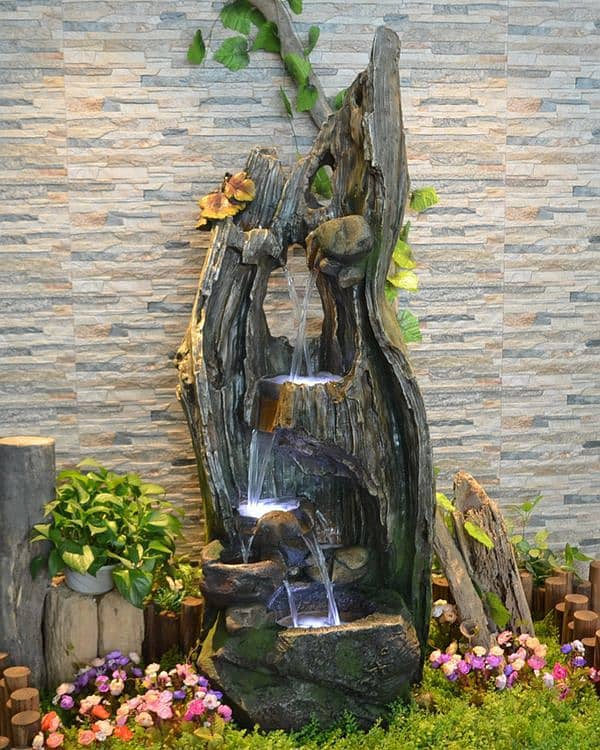 Waterfall/ Buble wall/Garden work Contact WhatsApp 03009874271 5