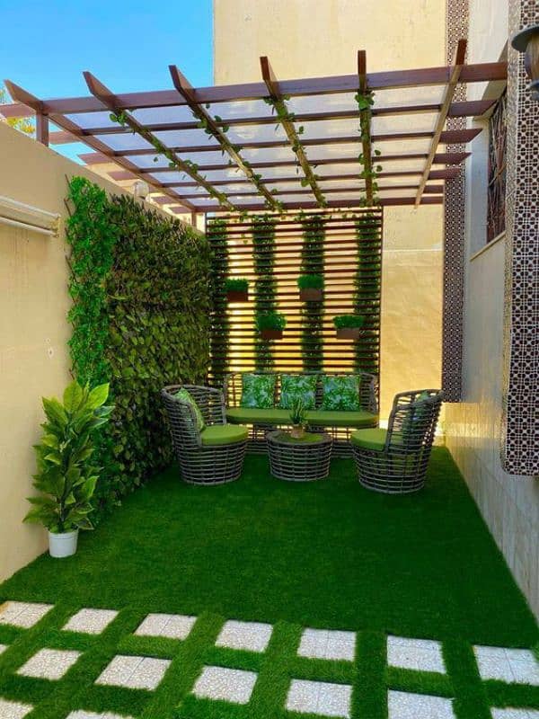 Waterfall/ Buble wall/Garden work Contact WhatsApp 03009874271 19