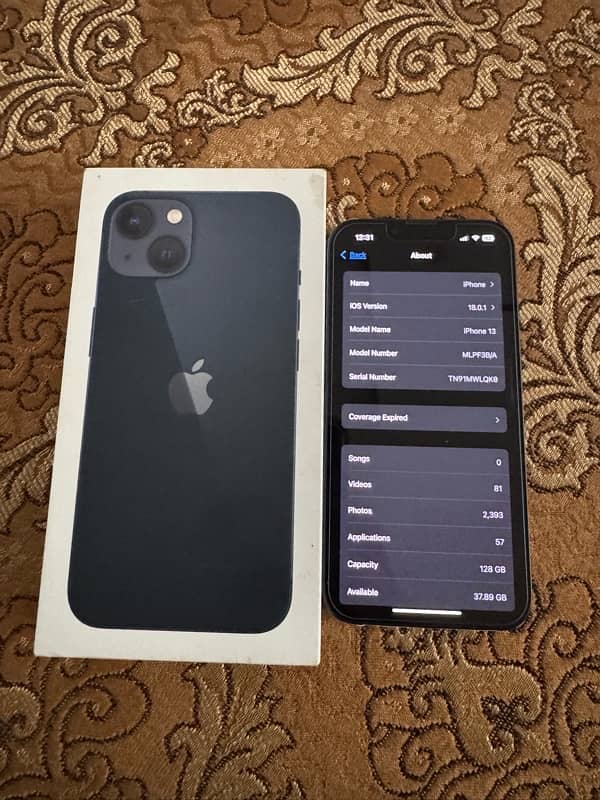 iPhone 13 (128GB) Non-PTA 0