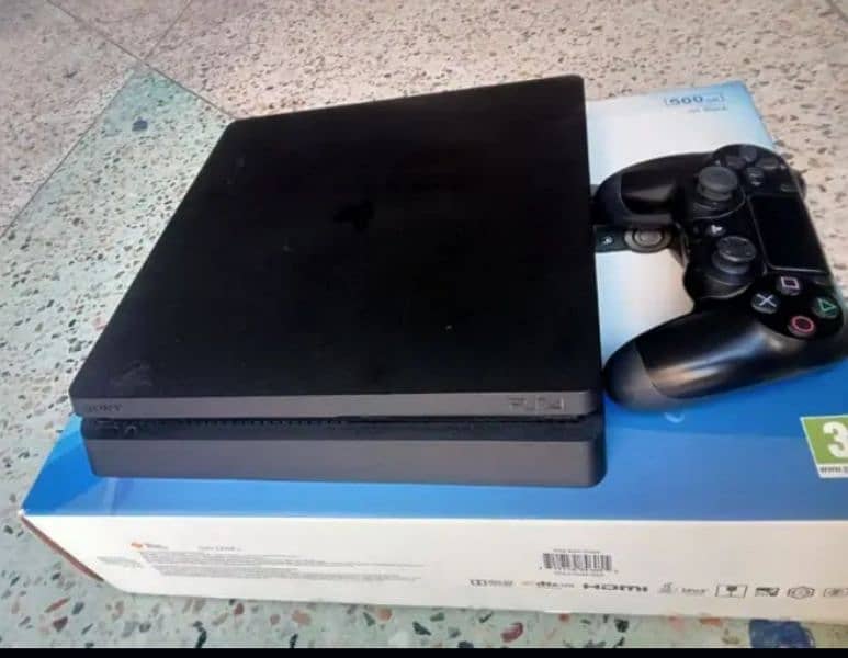 PS4 Slim 11.00 Jailbreak 500gb with 1 controller 0