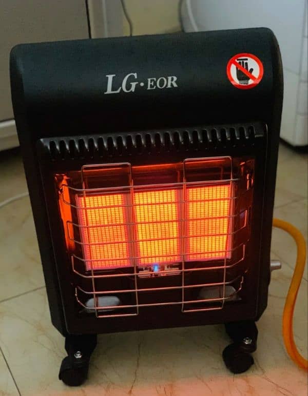 original LG EOR 2 IN 1 HEATER ELECTRIC+GAS 2000 WATTS 0