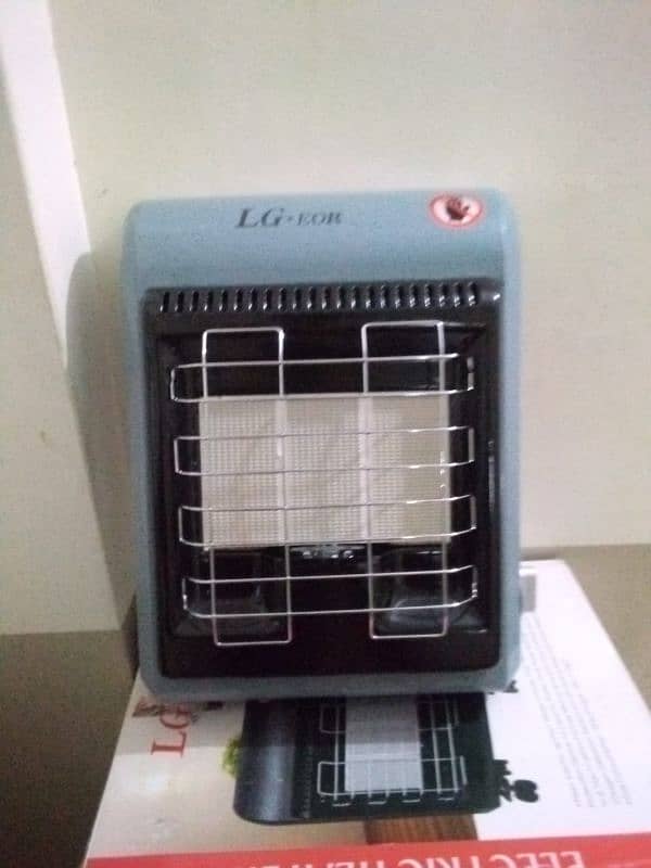 original LG EOR 2 IN 1 HEATER ELECTRIC+GAS 2000 WATTS 4