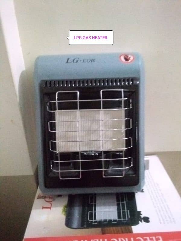 original LG EOR 2 IN 1 HEATER ELECTRIC+GAS 2000 WATTS 6