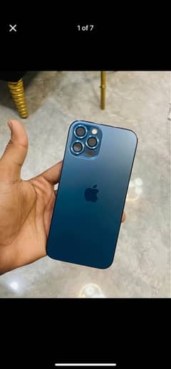 iphone 12pro max 256 gb pta approved  seild water pack