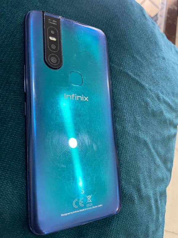 infinix s5 pro 6GB and 128GB pop up selfie 40 MP 6