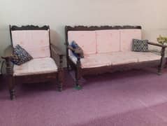 5 seater wooden sofa set