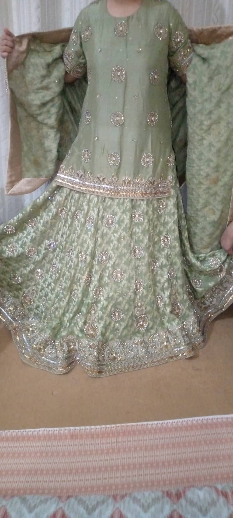 designer bridal sharara 7