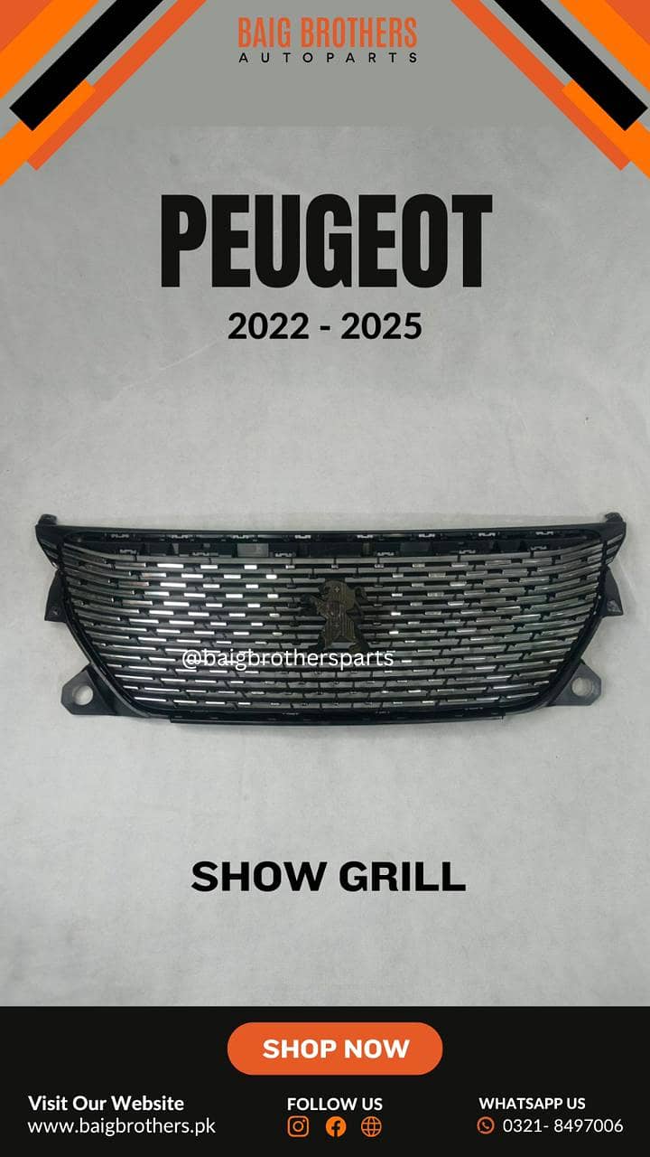 Hyundai Elantra Sonata Tucson Kia Stonic Bumper Fender Grill Lite kit. 17