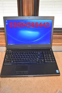 Dell Precision M4800 Core i7-4610M 4TH GEN 8GB 500GB NVidia 2gb card