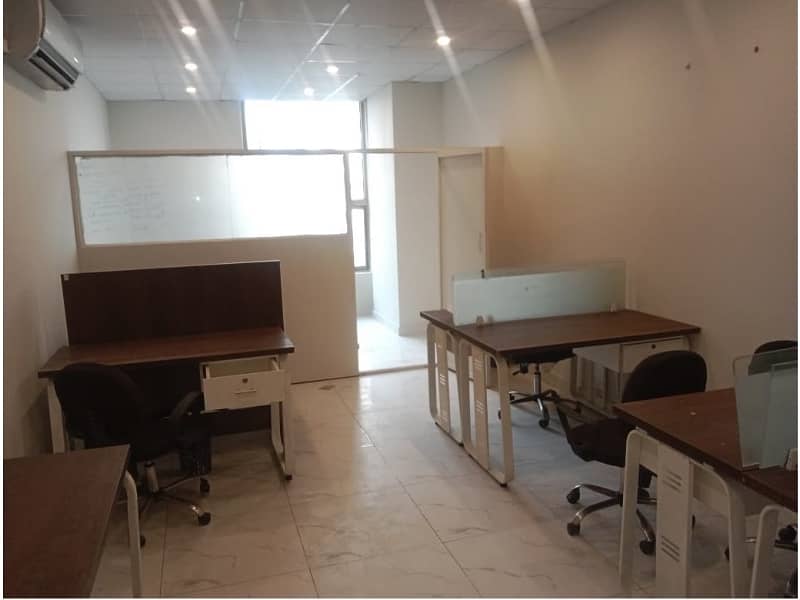 Investment Corridor and Builders offer Area 470 Square feet corporate office Available for rent in Gulberg 3 Lahore 0