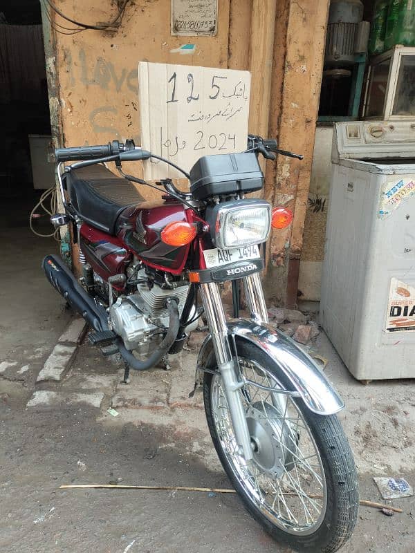 Honda 125 2023 model for sale 03234862608 4