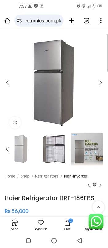 Haier refrigerator 1