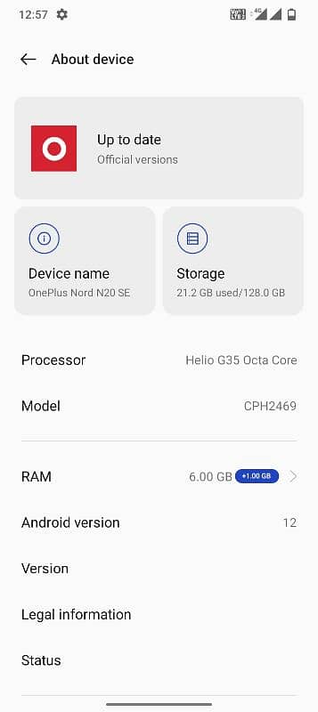 ONE PLUS N20(5G) EXCHANGE POSSIBLE 3