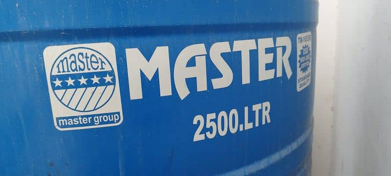 2500 liters Water Tank (Master) 1